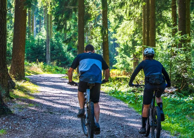 Mountain biking