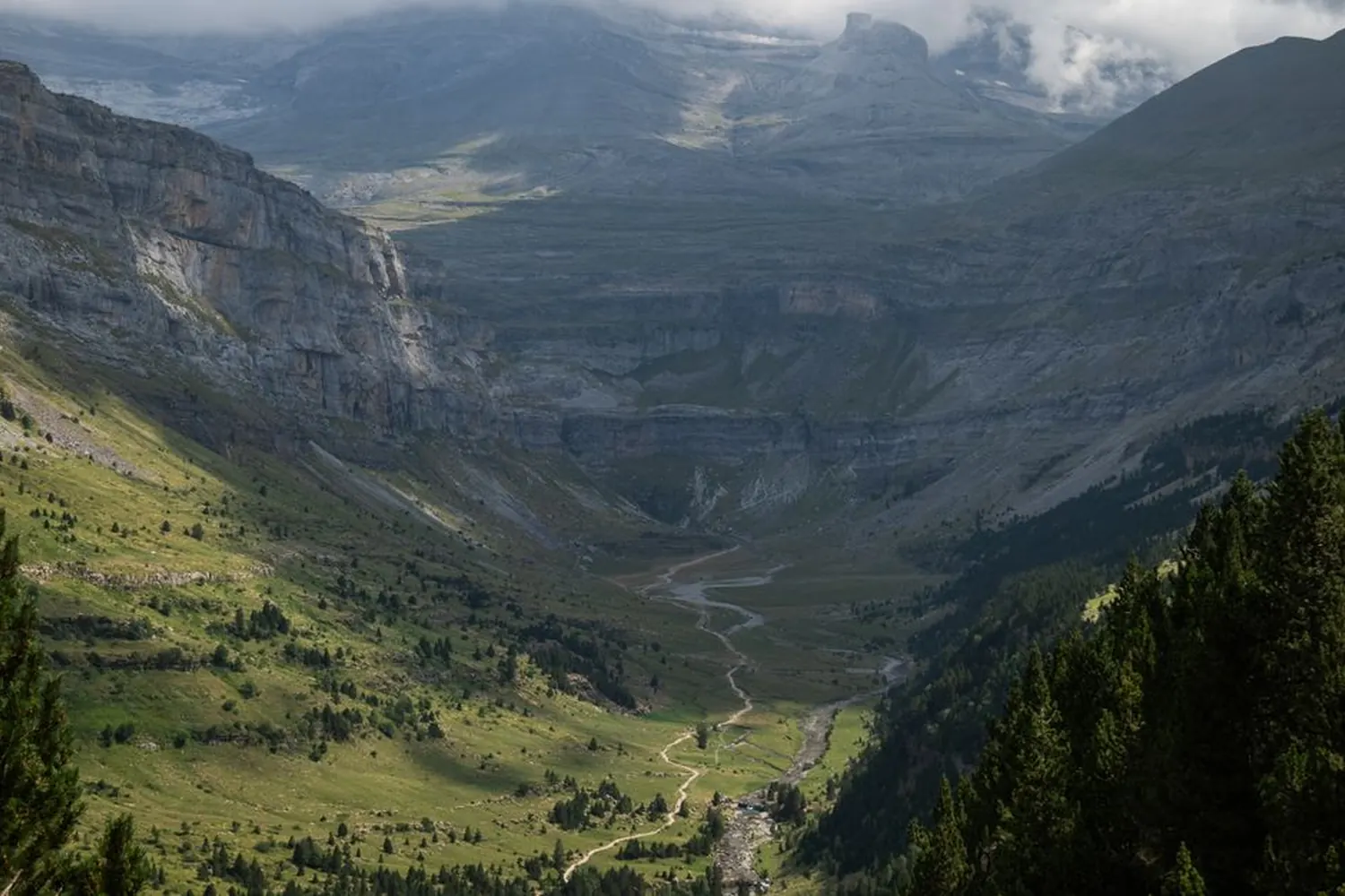 Green mountains